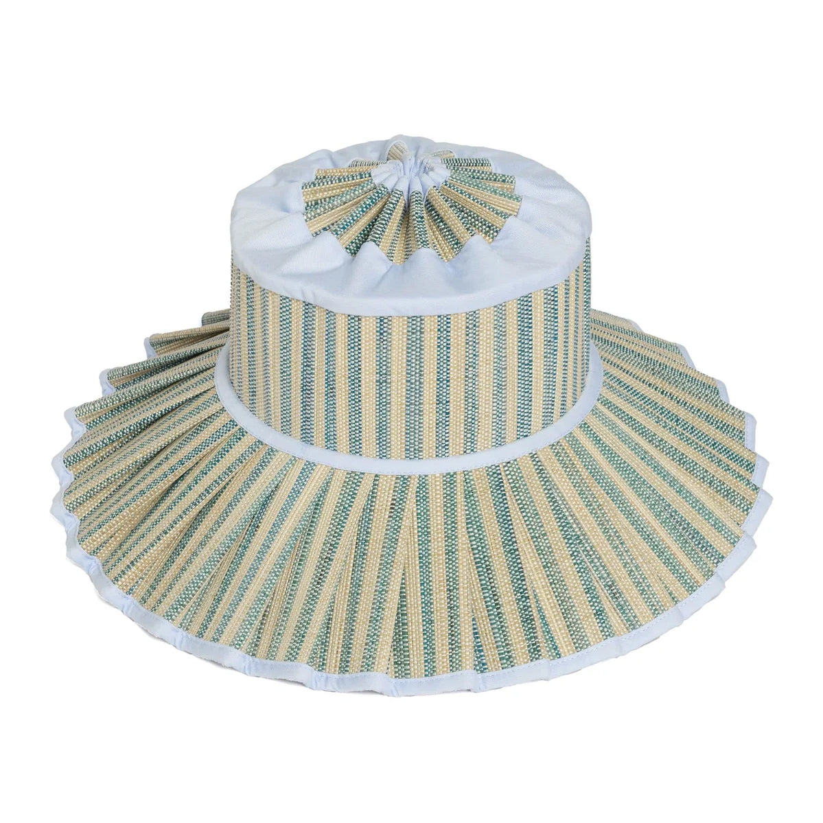 Lorna Murray natural grass fibre La Dolce Vita Island signature Capri Hat