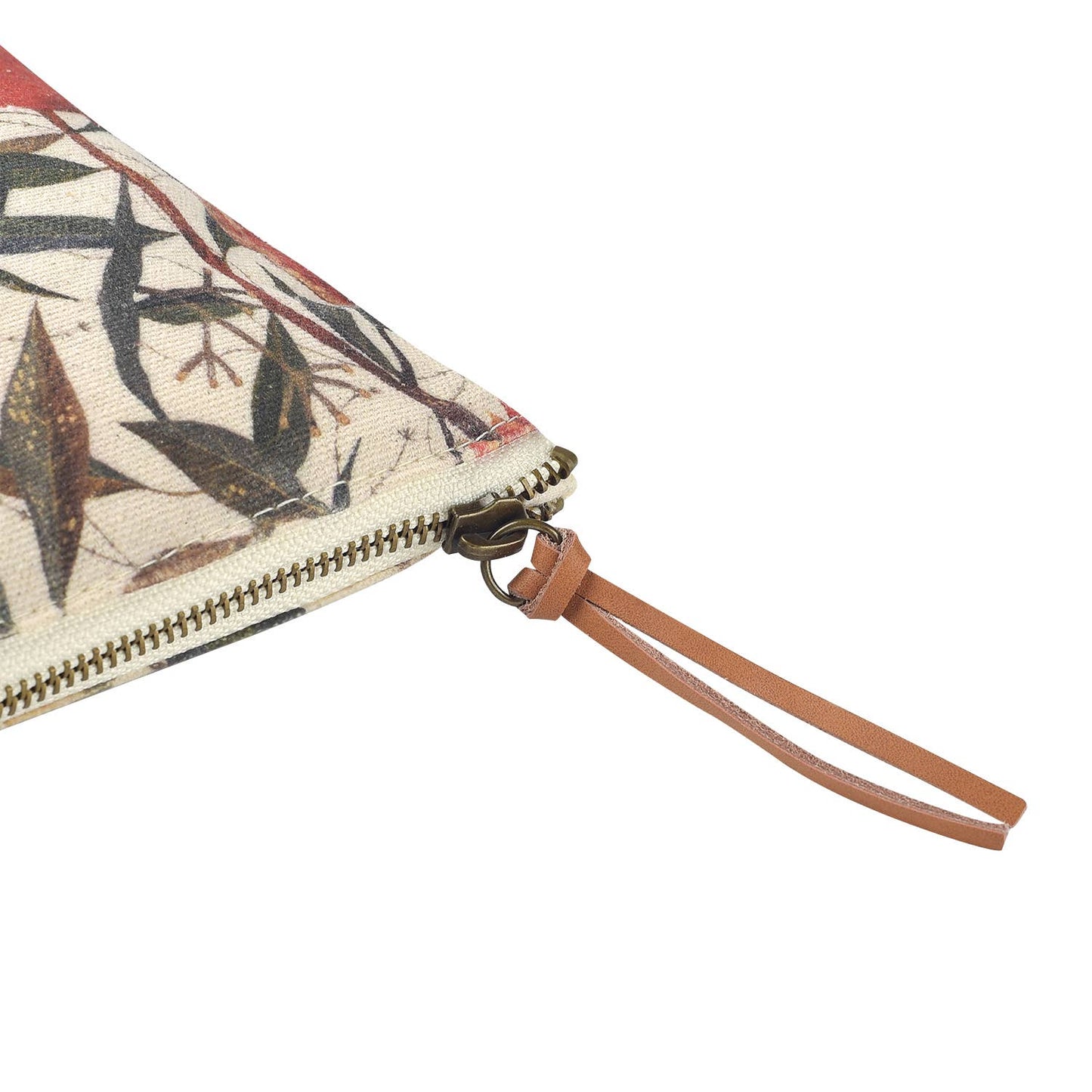 POMEGRANATE BOHO CANVAS MAKE-UP BAG BY BRUNO VISCONTI - ITALY