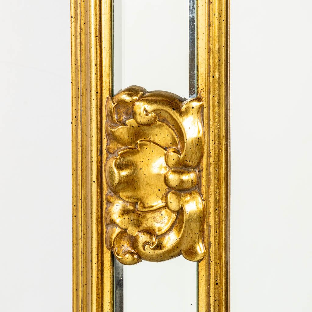 A fine large and elegant gilded vintage wall mirror by Deknudt in Belgium _ available worldwide from Loudoun Boutique