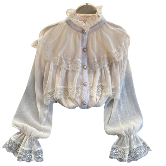 An extravagant Baroque style top for women