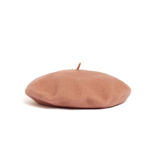 Lorna Murray Marche Australian Wool Beret in Tan