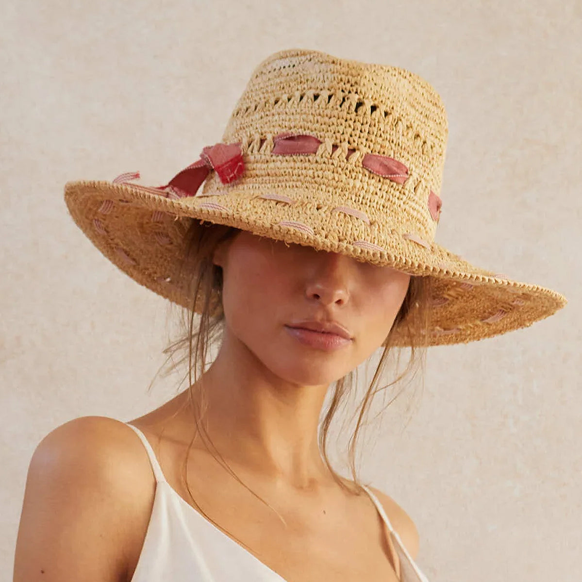 Lorna Murray Sand Dune Cocos handmade raffia hat