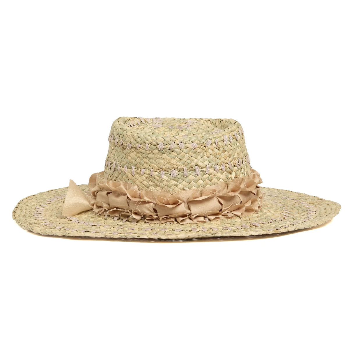 Lorna Murray Torquay natural grass sustainably hand made sun hat