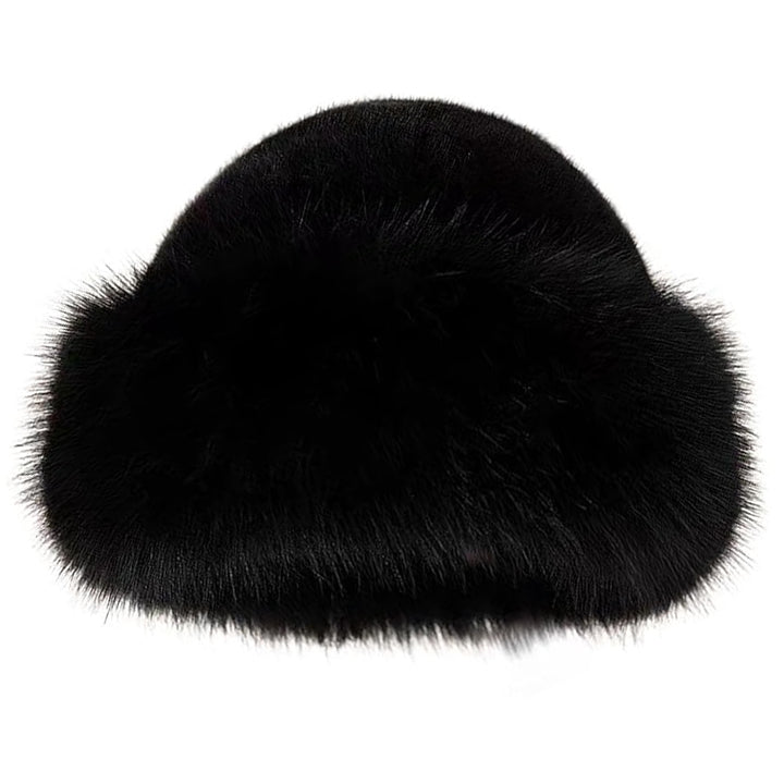 Mongolian Faux Fur Hat in Black available at Loudoun Boutique in Leesburg Northern Virginia