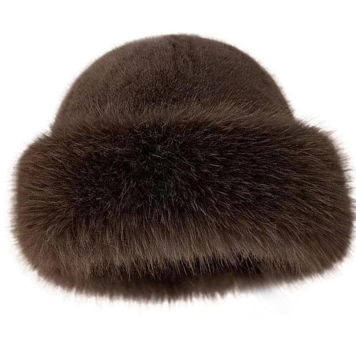 Mongolian Faux Fur Hat in Brown available at Loudoun Boutique in Leesburg Northern Virginia