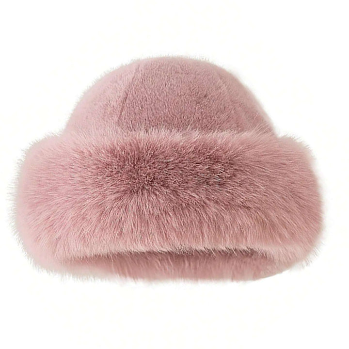 Mongolian Faux Fur Hat in Pink available at Loudoun Boutique in Leesburg Northern Virginia